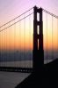 golden gate bridge at sunset