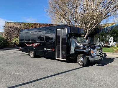 24 Passenger Limo Bus with Dance Pole