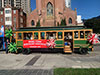 34 Passenger Motorized Cable Car With Sliding Windows